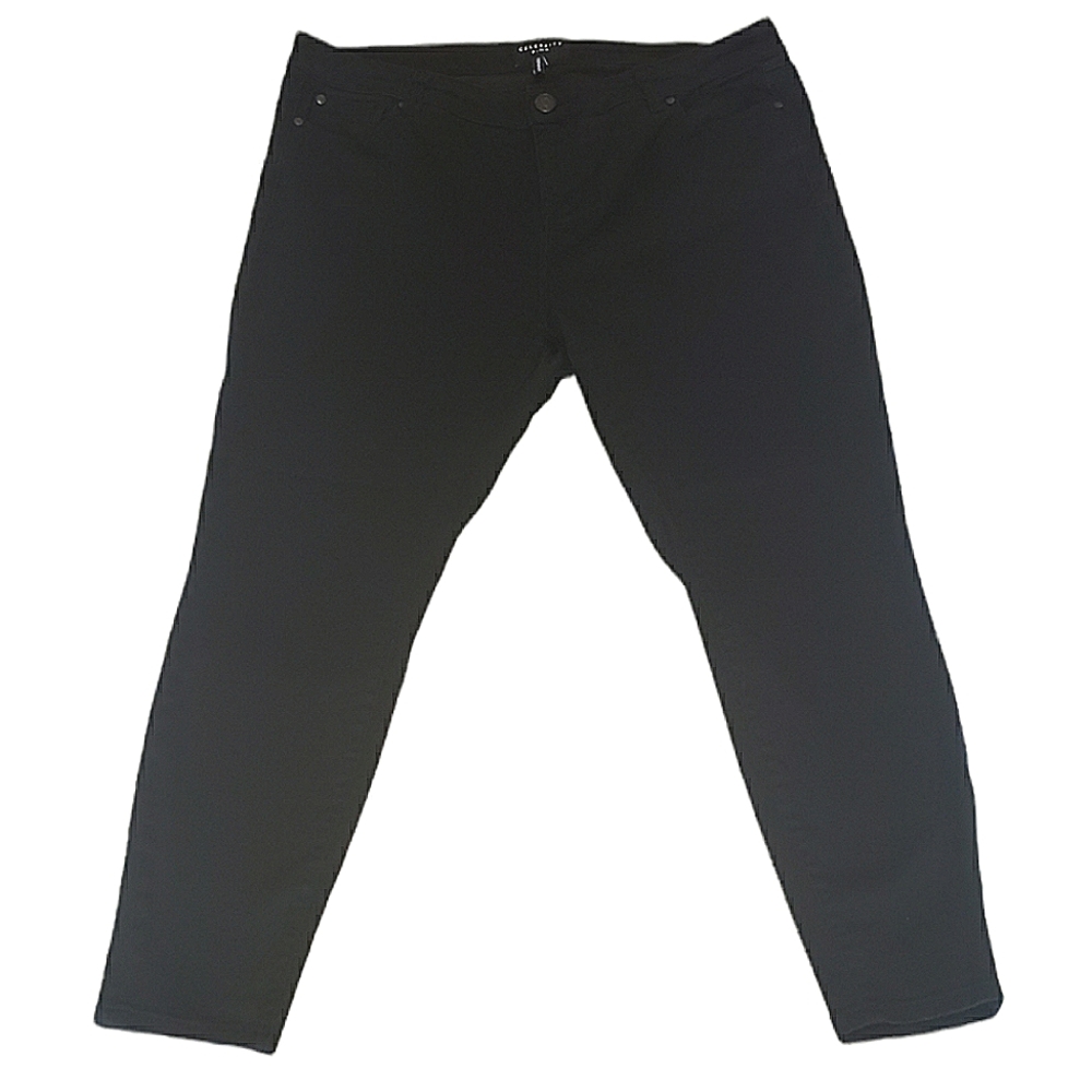 Celebrity Pink mid rise ankle length black skinny jeans size 18